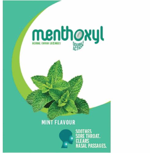 All natural Menthoxyl Lozanges Mint Flavour 50's