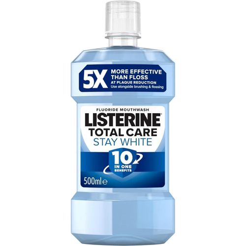Listerine Total Care Stay White Mouthwash 500ml