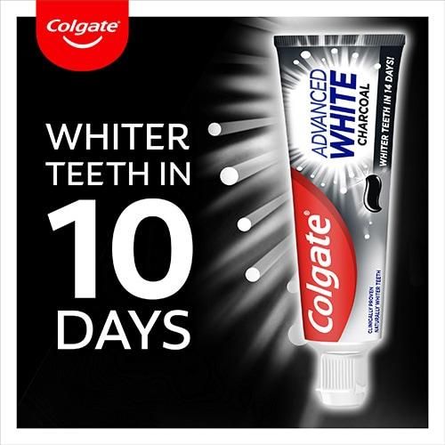 Colgate Advanced White Charcoal Toothpaste, 75ml (UK)