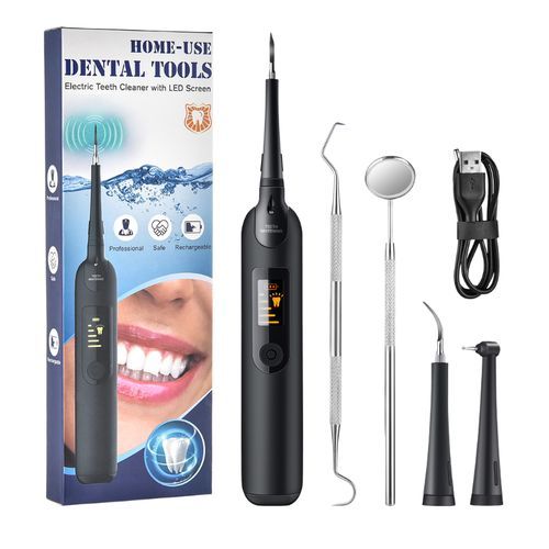 2 In 1 Electric Toothbrush, Sonic Dental Scaler, Waterproof Dental Scaling Kit