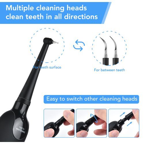2 In 1 Electric Toothbrush, Sonic Dental Scaler, Waterproof Dental Scaling Kit