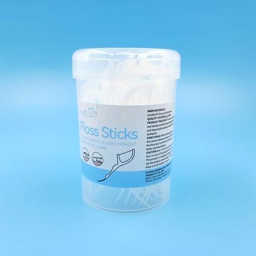 Lanbena Toothpicks Sticks Floss for Family and Travel - 70Count