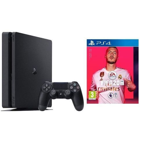 Sony PlayStation Sony PS4(Play Station 4) Slim 500GB FIFA 20 Bundle - Black
