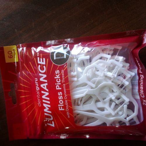 Luminance 2 In 1 Floss Picks 60s