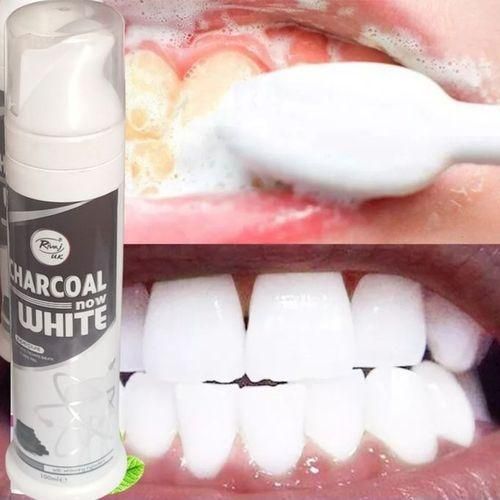 Rivaj Charcoal Now Teeth Whitening - 100ml