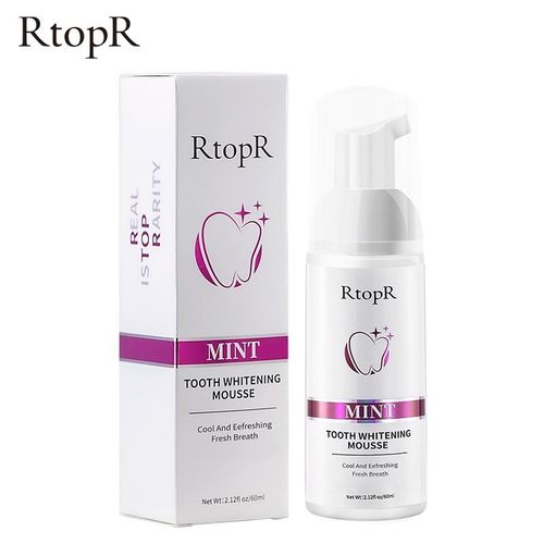 RtopR MINT TOOTH WHITENING MOUSSE