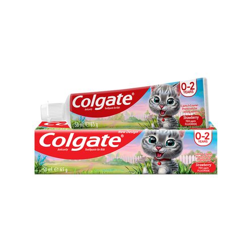 Colgate  Kids 0-2 years Toothpaste 50ml-White