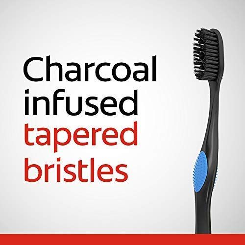 Colgate-Palmolive 360 Charcoal Toothbrush, Soft Bristles
