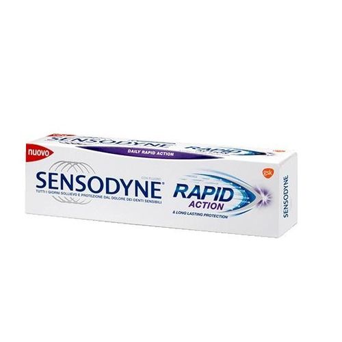 Sensodyne  Rapid Action Toothpaste 75ml-White