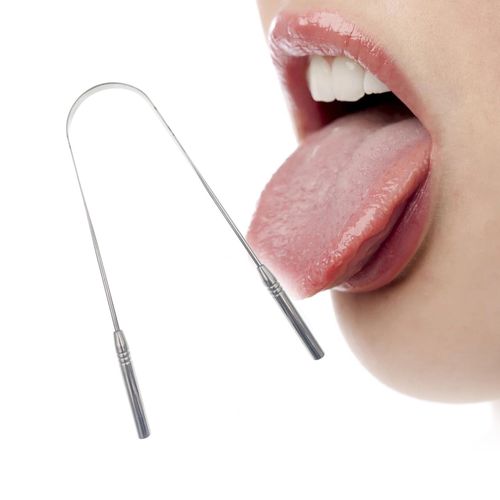 Scraper Reusable For Adults Improve Bad Breath Portable U