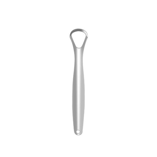 3Pcs Portable  Scraper Cleaner Fight Bad Breath Argent
