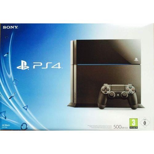 Sony PlayStation  Ps4 Standard 500gb With Free Game + EAFC 24 -Black