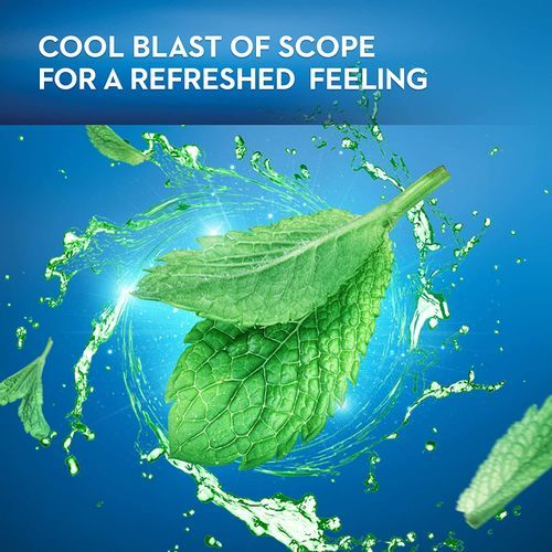 Crest Scope Outlast Mouthwash, Long Lasting Peppermint, 1 L