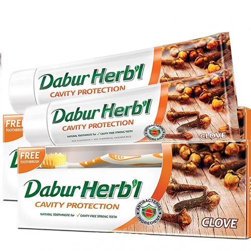 Dabur Herbal Clove Cavity Protection Toothpaste, 150g