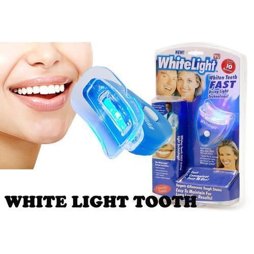 White Light Teeth Whitening Technology, Blue.