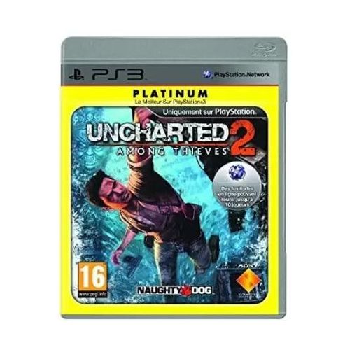 Naughty Dog Uncharted 2- Among Thieves PLATINUM- Refurbished (for PS3) (3MTHS WRTY)