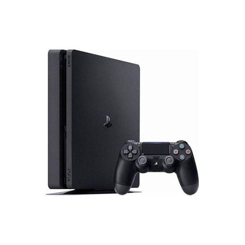 Sony PlayStation Refurbished Ps4 Slim Console 500gb with Free Game Black - Jet Black