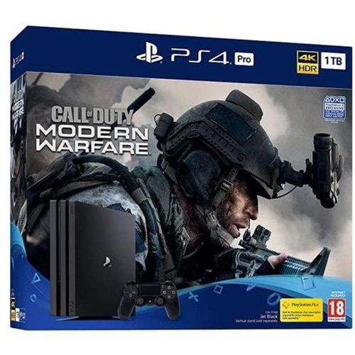 PS4 Pro  Modern Warfare PS4 Pro Bundle -Black