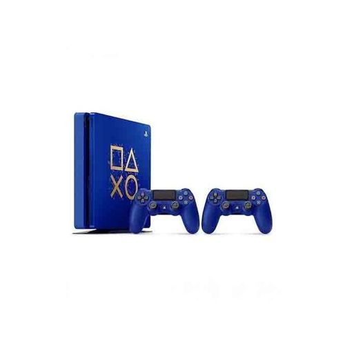 Playstation  Ps4 (Mint Condition) Slim 500gb Limited Edition Days Of Play With Games- Blue