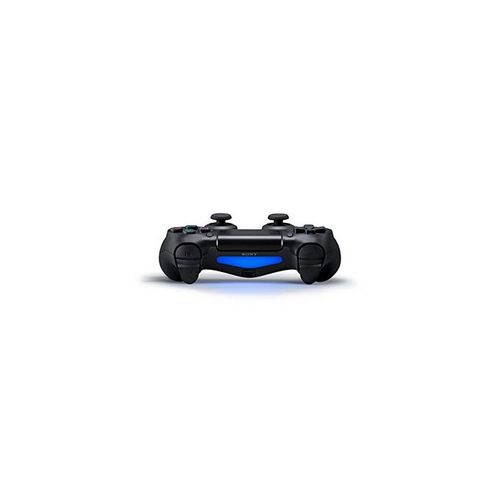 Playstation  Refurbished UK Original Pad DualShock 4 Wireless Controller for PS4 With Free Charge Cable And Silcone Rubber Protector - Jet Black /Old Model