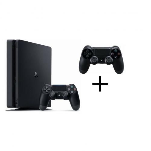 Sony Computer Entertainment Refurbished Play Station 4 SLIM 500GB With 1 Controller - Black (3MTHS WRTY)