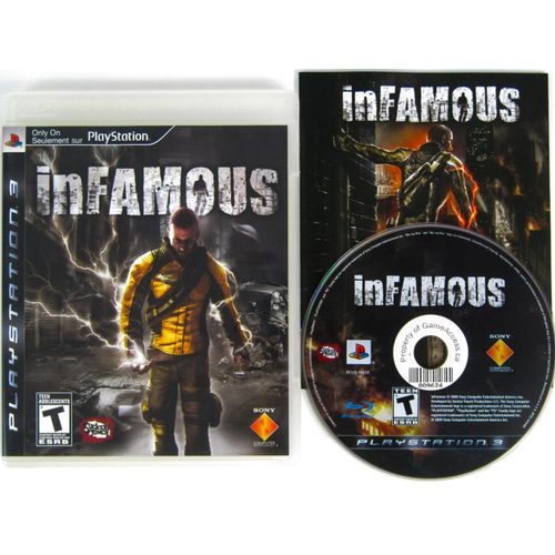 inFAMOUS - Playstation 3 Game (Refurbished) (3MTHS WRTY)