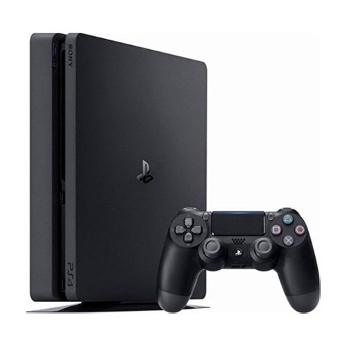 Sony PlayStation Refurbished Ps4 Slim Console 500gb with Destiny Game Disk And Movie- Black - Jet Black (5MTHS WRTY)