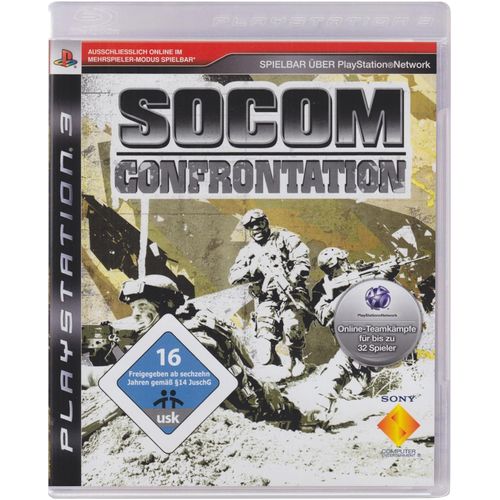 Sony Computer Entertainment Socom: Confrontation (Sony PlayStation 3 2009) New Video Game Quality Guaranteed