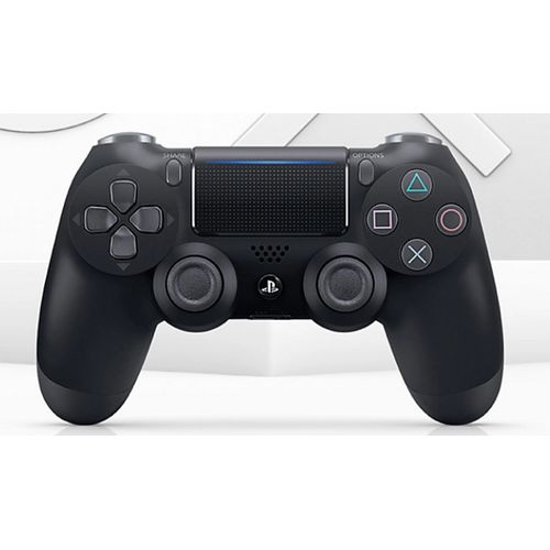 Playstation Refurbished  UK Original Pad DualShock 4 Wireless Controller for PS4 With Free Charge Cable And Silcone Rubber  Protector - Jet Black /Old Model (5MTHS WRTY)