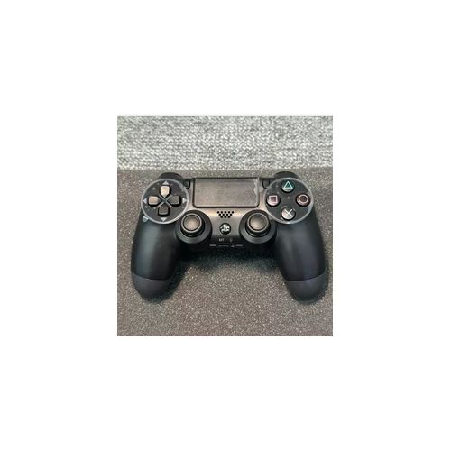 Playstation Refurbished  UK Original Pad DualShock 4 Wireless Controller for PS4 With Free Charge Cable And Silcone Rubber  Protector - Jet Black /Old Model (5MTHS WRTY)