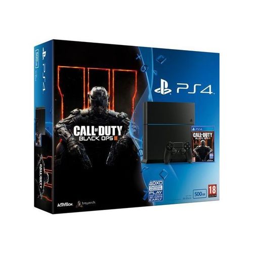 Playstation Mint Condition PS4 Ultimate Player 500gb Edition Gaming Console free Call Of Duty Game Boxed Original  - Black