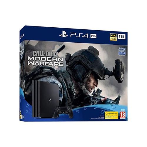 Playstation Mint Condition PS4 Pro Call Of Duty: Modern Warfare PS4 Pro Bundle -Black