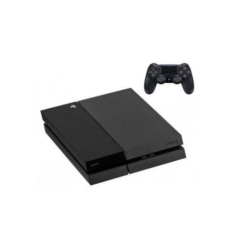 Sony PlayStation 4 Console, 500GB Storage, 2 Dual Shock PAD, Jet Black.
