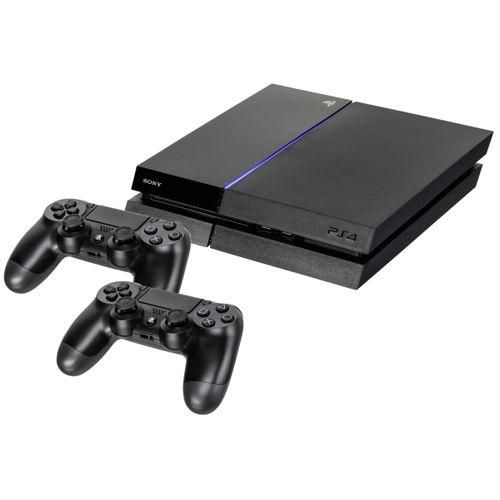 Refurbished PS4 fat 500GB Console+Mortal Combat   - Black (3MTHS WRTY)