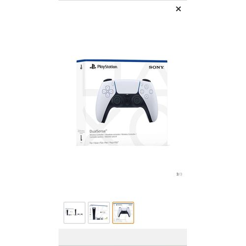 Sony   Playstation PS5 825GB console  with double pads - white