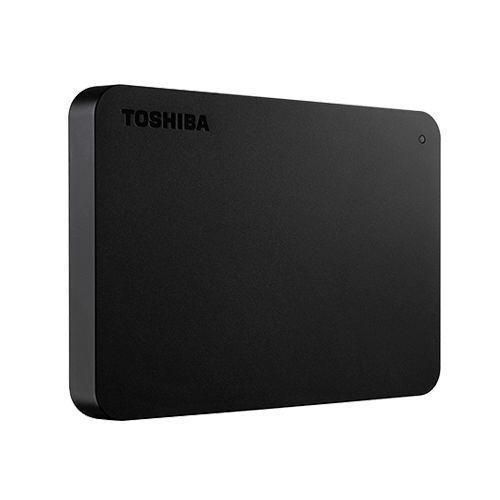Toshiba 1 TB External Hard Disk - Black plus cable