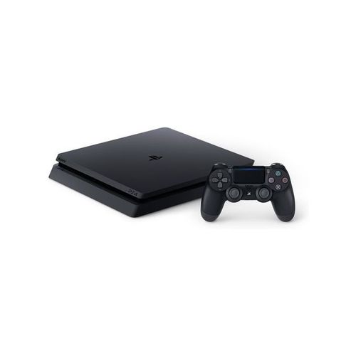Playstation Mint Condition PS4 Slim 500GB Console Boxed With Games - Black