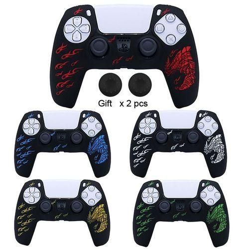 PS5 Soft Silicon Shell Skin For Sony PlayStation 5 Case For PS5 Console Controller Cases Cover