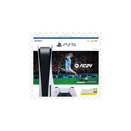 Sony PlayStation  Ps5 Console  with Fifa 24- White