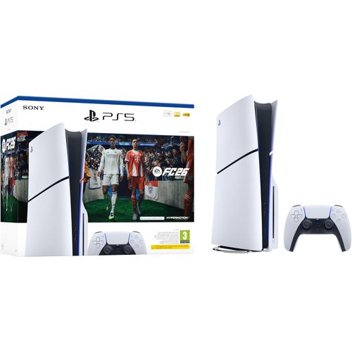 Sony PS5 Console (Playstation 5) FC 24 Bundle - White