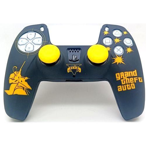 PS5 Rubber Gel Skin Cover For PS5 Playstation 5 DualSense Controller Color May Vary