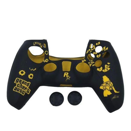 PS5 Rubber Gel Skin Cover For PS5 Playstation 5 DualSense Controller Color May Vary