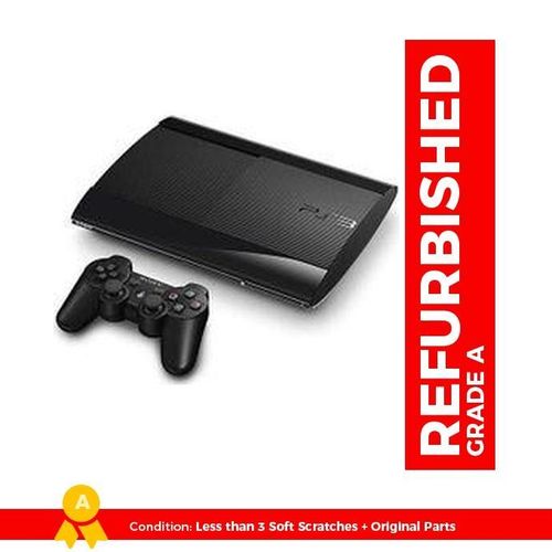 Sony Ps3 Console Play Station 3 Refurbished - Superslim - Black (6MTHS WRTY)