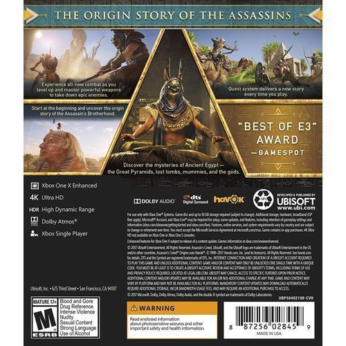 Assassin's Creed Origins- PlayStation 4 Standard Edition