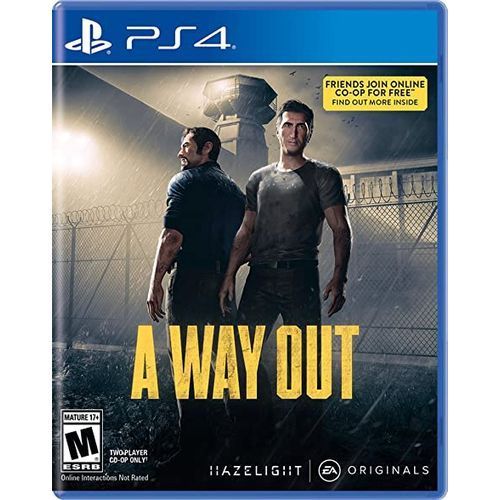 Sony PlayStation A Way Out Playstation 4