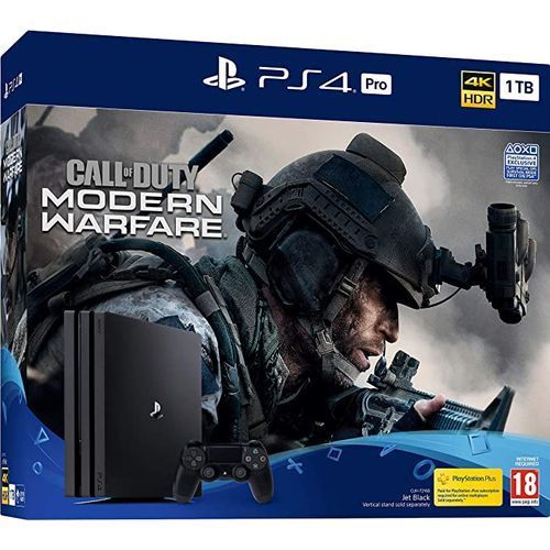 SONY PLAYSTATON PS4 Pro Call Of Duty: Modern Warfare PS4 Pro Bundle -Black