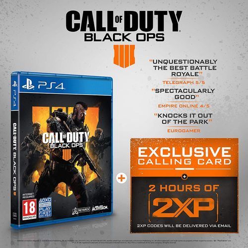 Sony Computer Entertainment Call of Duty: Black Ops 4 Online (PS4)