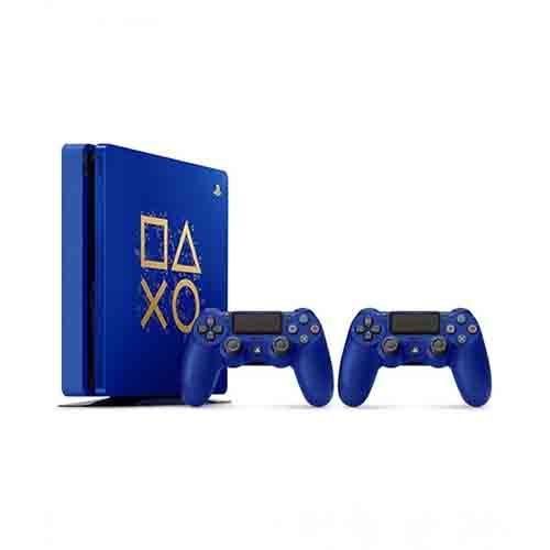 SONY PS4 PlayStation 4 (Mint Condition) Slim 500gb Limited Edition Days Of Play With Games- Blue