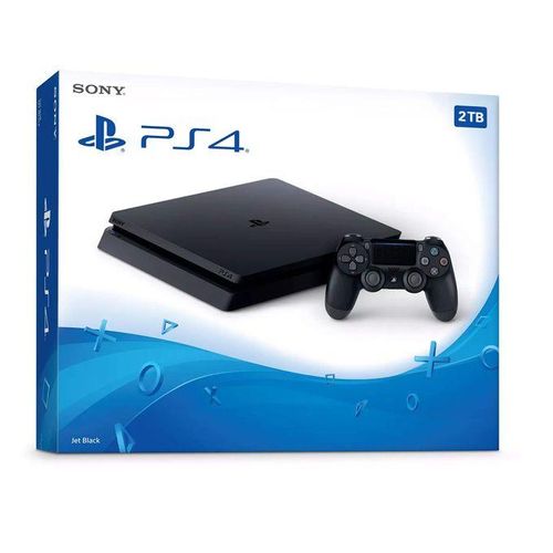 SONY PS4 Playstion 4 Slim(ps4) 2TB  With 3 Games & Extra Pad Mint Condition- Black