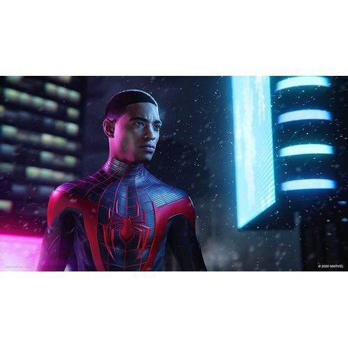 Marvel Spider Man Miles Morales PS4 PlayStation 4 - Black